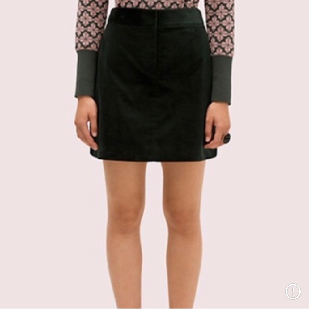 Kate Spade Corduroy High-Waisted A-line Skirt Size 6
